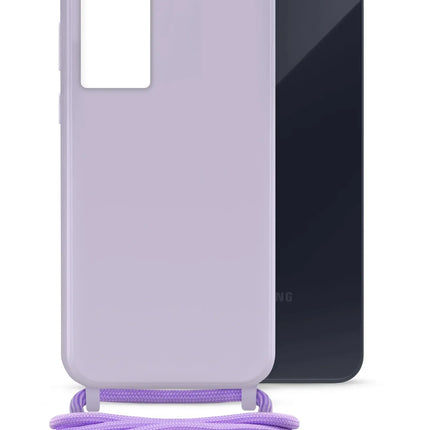 Mobilize Lanyard Gelly Case For Samsung Galaxy A35 5G Pastel Purple