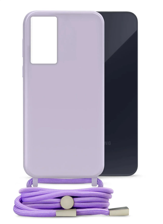 Mobilize Lanyard Gelly Case For Samsung Galaxy A35 5G Pastel Purple