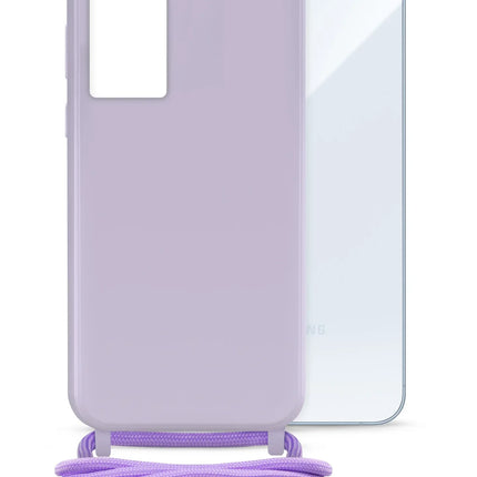 Mobilize Lanyard Gelly Case For Samsung Galaxy A55 5G Pastel Purple