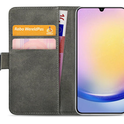 Mobilize Classic Gelly Wallet Book Case Samsung Galaxy A25 5G Black