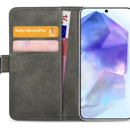 Mobilize Classic Gelly Wallet Book Case Samsung Galaxy A55 5G Black