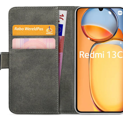 Mobilize Classic Gelly Wallet Book Case Xiaomi Redmi 13C 4G/5G Black