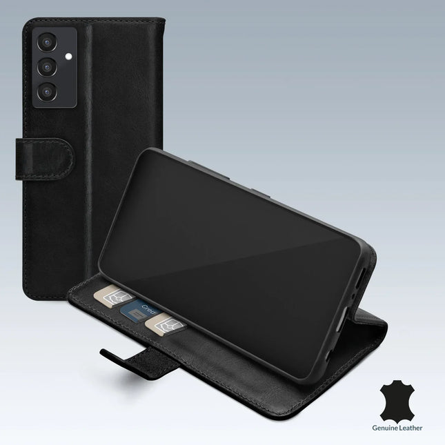 Mobilize Leather Wallet Samsung Galaxy A25 5G Black