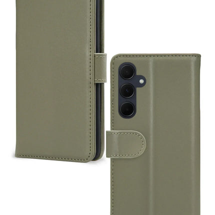 Mobilize Premium Gelly Wallet Book Case Samsung Galaxy A35 5G Green