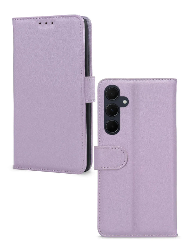 Mobilize Premium Gelly Wallet Book Case Samsung Galaxy A35 5G Purple