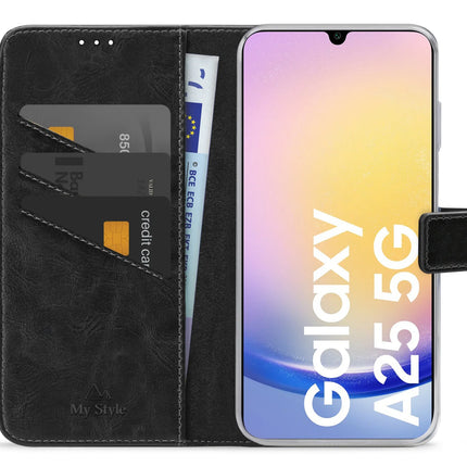 My Style Flex Wallet For Samsung Galaxy A25 5G Black