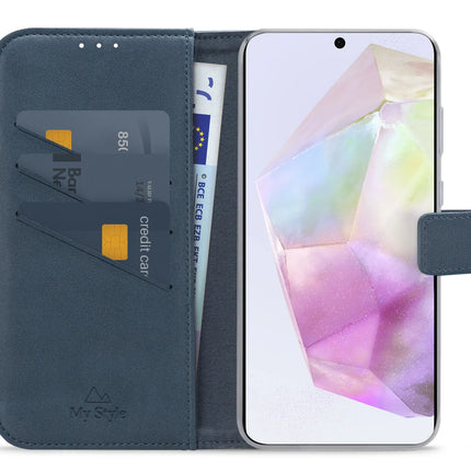 My Style Flex Wallet For Samsung Galaxy A35 5G Ocean Blue