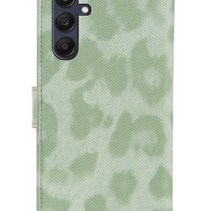 My Style Flex Wallet For Samsung Galaxy A25 5G Green Leopard