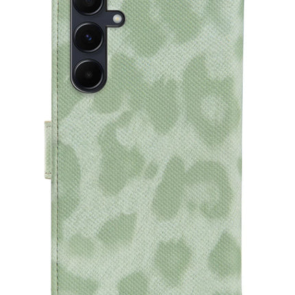 My Style Flex Wallet For Samsung Galaxy A55 5G Green Leopard