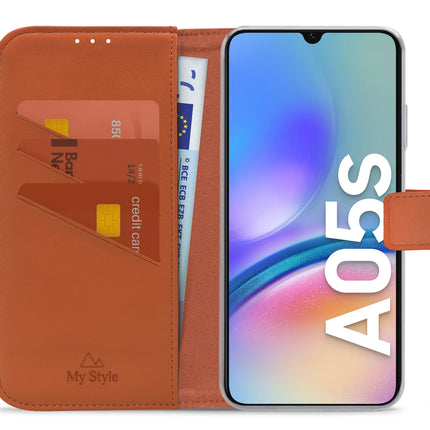 My Style Flex Wallet For Samsung Galaxy A05S Rust Red