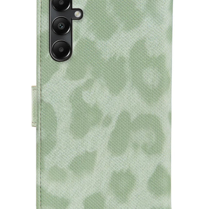 My Style Flex Wallet For Samsung Galaxy A05S Green Leopard