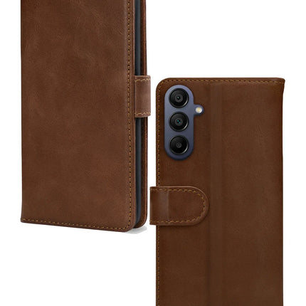 Mobilize Leather Wallet Samsung Galaxy A05S Brown