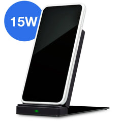 Mobilize Wireless Fast Charger Foldable 5W/7.5W/10W/15W Pu Leather Black