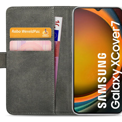 Mobilize Classic Gelly Wallet Book Case Samsung Galaxy Xcover7 Black