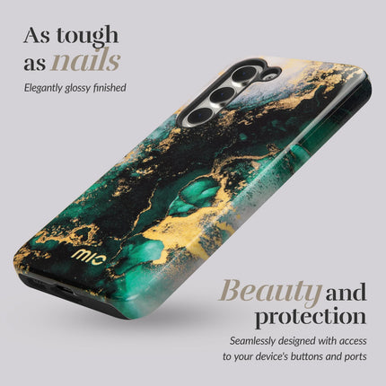 Mio By Mobilize Mio Green Marble Magsafe Compatible For Samsung S24+ 5G