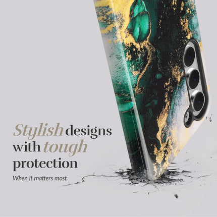 Mio By Mobilize Mio Green Marble Magsafe Compatible For Samsung S24+ 5G