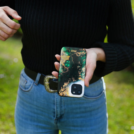 Mio By Mobilize Mio Green Marble Magsafe Compatible For Samsung S24+ 5G