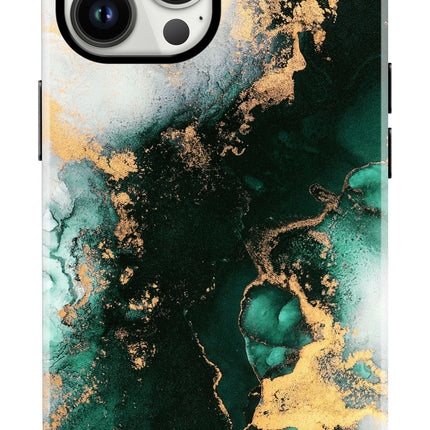Mio By Mobilize Mio Green Marble Magsafe Compatible For Iphone 13 Pro