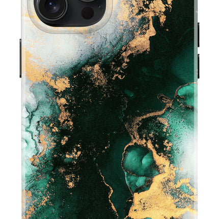 Mio By Mobilize Mio Green Marble Magsafe Compatible For Iphone 15 Pro Max