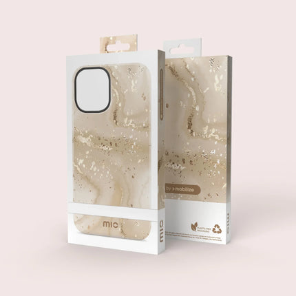 Mio By Mobilize Mio Gold Marble Magsafe Compatible For Iphone 13 Pro