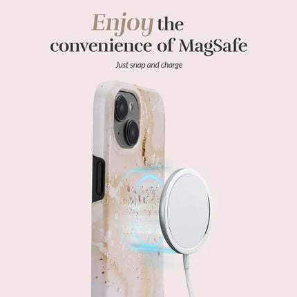 Mio By Mobilize Mio Gold Marble Magsafe Compatible For Iphone 13 Pro