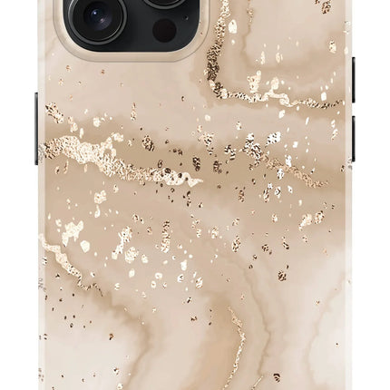 Mio By Mobilize Mio Gold Marble Magsafe Compatible For Iphone 15 Pro