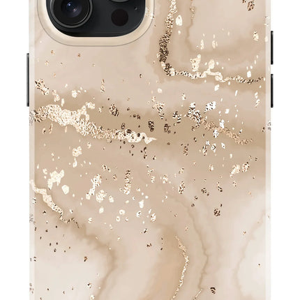 Mio By Mobilize Mio Gold Marble Magsafe Compatible For Iphone 15 Pro Max