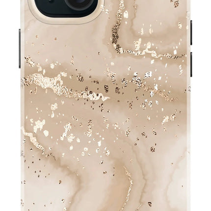 Mio By Mobilize Mio Gold Marble Magsafe Compatible For Iphone 14 Plus/15 Plus