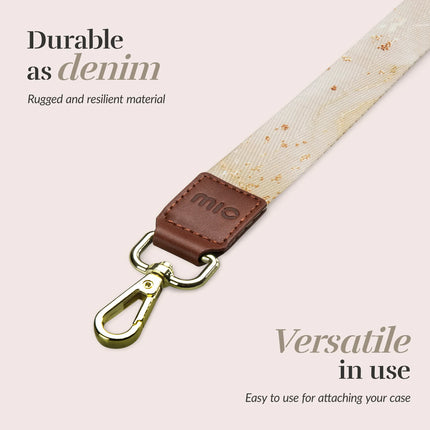 Mio By Mobilize Mio Lanyard Gold Marble