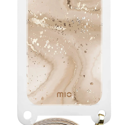 Mio By Mobilize Mio Lanyard Gold Marble