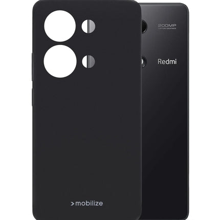 Mobilize Rubber Gelly Case Xiaomi Poco M6 Pro 4G/Redmi Note 13 Pro 4G  Matt Black