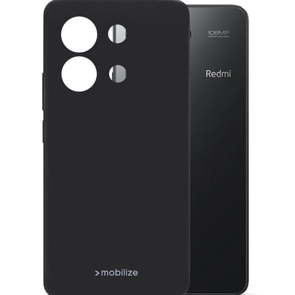 Mobilize Rubber Gelly Case Xiaomi Redmi Note 13 4G Matt Black