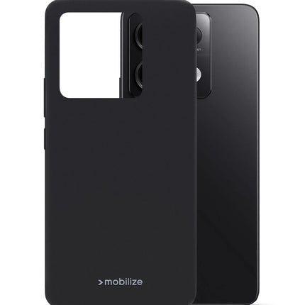 Mobilize Rubber Gelly Case Xiaomi Poco X6 5G/Redmi Note 13 Pro 5G Matt Black
