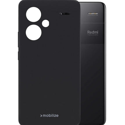 Mobilize Rubber Gelly Case Xiaomi Redmi Note 13 Pro+ 5G Matt Black