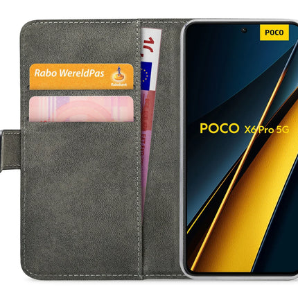 Mobilize Classic Gelly Wallet Book Case Xiaomi Poco X6 Pro 5G Black