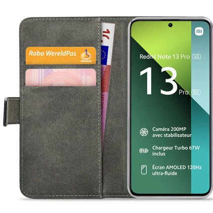 Mobilize Classic Gelly Wallet Book Case Xiaomi Poco X6 5G/Redmi Note 13 Pro 5G Black