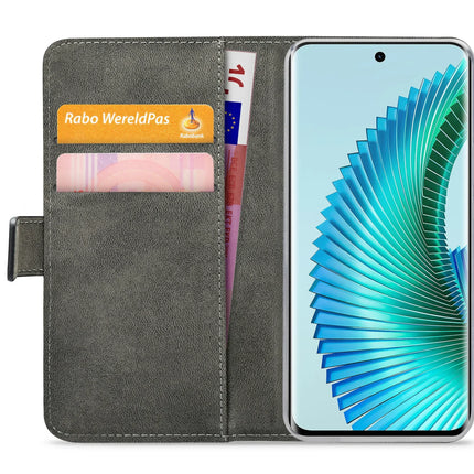 Mobilize Classic Gelly Wallet Book Case Honor Magic6 Lite 5G Black