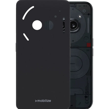 Mobilize Rubber Gelly Case Nothing Phone (2A) Matt Black