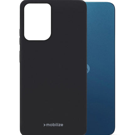 Mobilize Rubber Gelly Case Motorola Moto G34 Matt Black