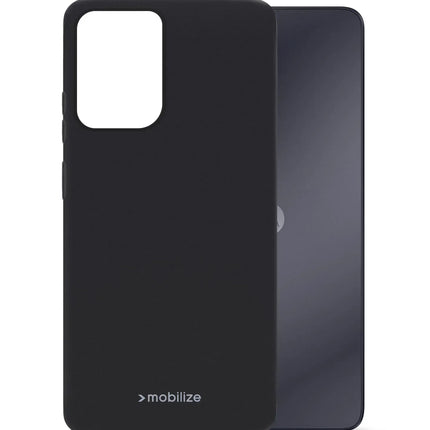 Mobilize Rubber Gelly Case Motorola Moto G04/G24/G04S Matt Black