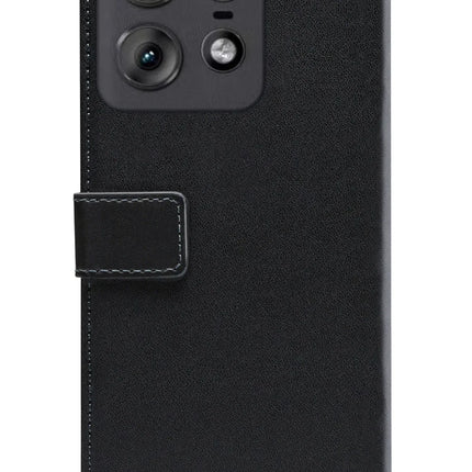 Mobilize Classic Gelly Wallet Book Case Motorola Edge 50 Pro Black