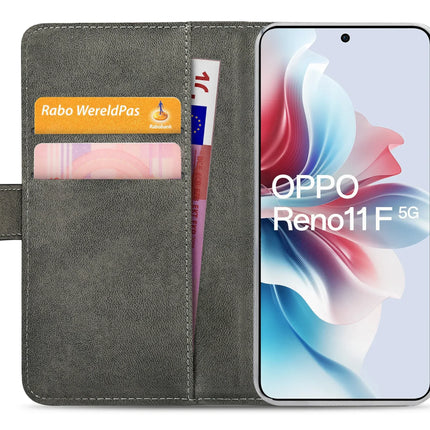 Mobilize Classic Gelly Wallet Book Case Oppo Reno11 F 5G Black