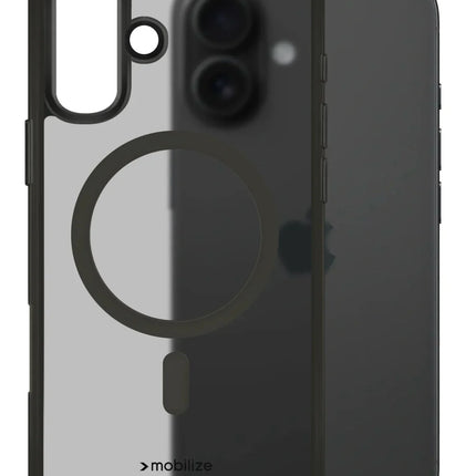 Mobilize Magsafe Compatible Hybrid Pro Case Apple Iphone 16 Black