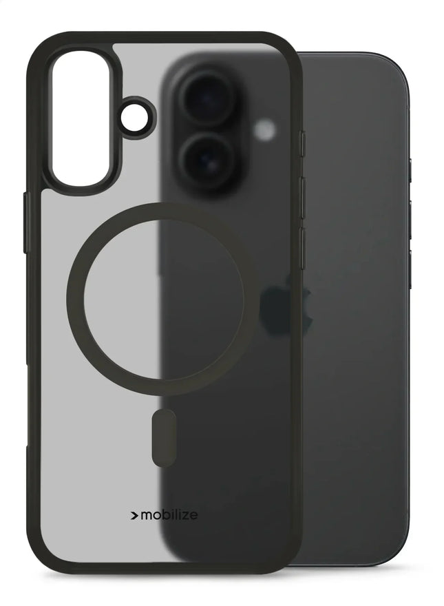Mobilize Magsafe Compatible Hybrid Pro Case Apple Iphone 16 Black