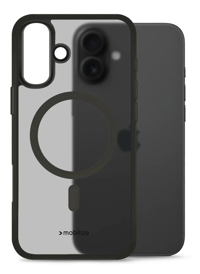 Mobilize Magsafe Compatible Hybrid Pro Case Apple Iphone 16 Plus Black