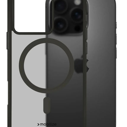 Mobilize Magsafe Compatible Hybrid Pro Case Apple Iphone 16 Pro Black