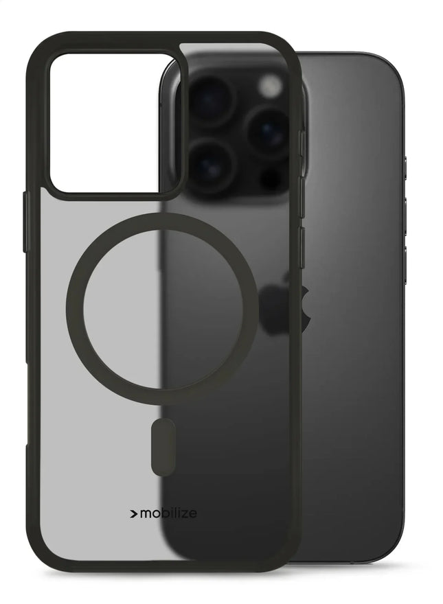Mobilize Magsafe Compatible Hybrid Pro Case Apple Iphone 16 Pro Black
