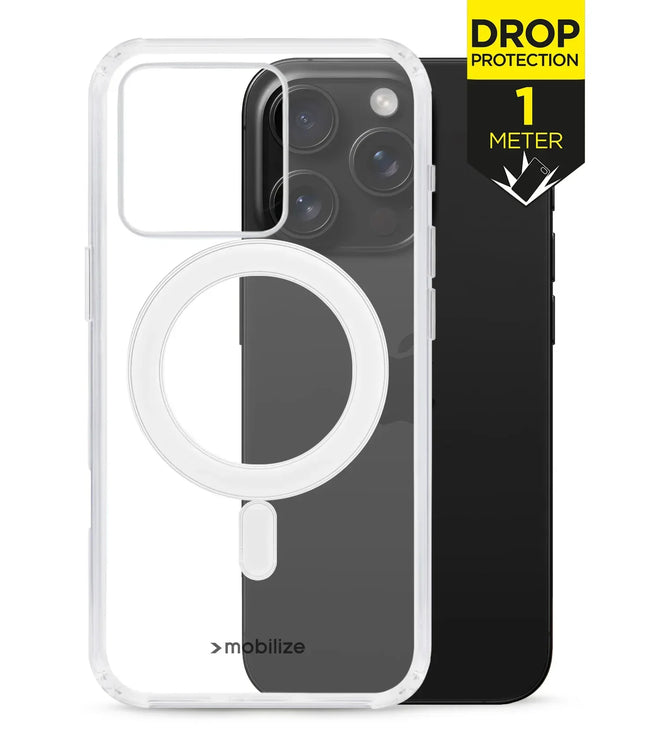 Mobilize Magsafe Compatible Naked Protection Case For Apple Iphone 16 Pro Clear