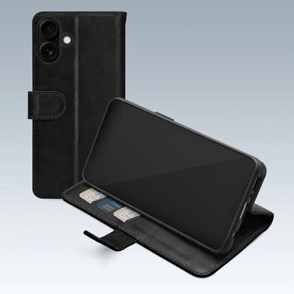 Mobilize Premium Gelly Wallet Book Case Apple Iphone 16 Black