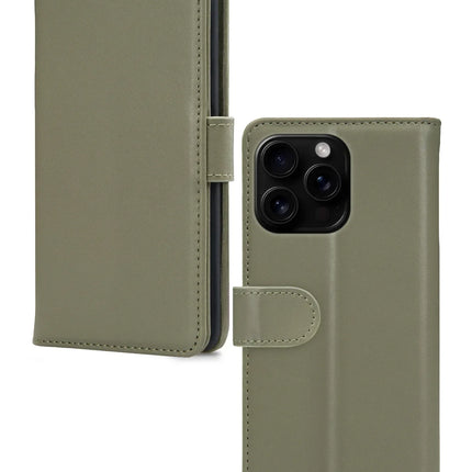 Mobilize Premium Gelly Wallet Book Case Apple Iphone 16 Pro Max Green